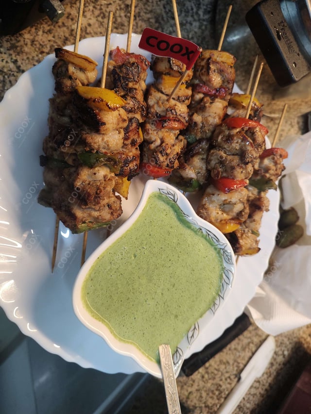 Delicious Chicken Shashlik prepared by COOX