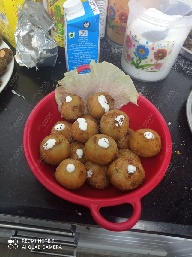 Delicious Fried Cheese Balls prepared by COOX