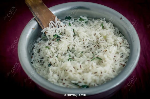 Delicious Jeera Rice prepared by COOX