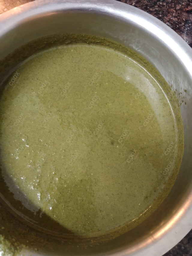 Delicious Green Chutney prepared by COOX