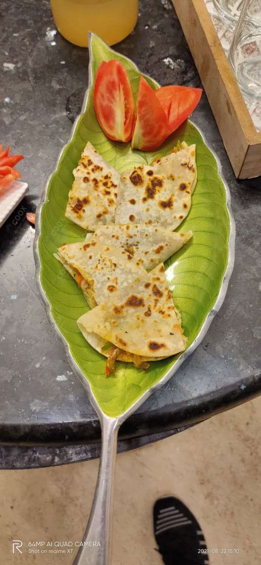 Delicious Veg Quesadillas prepared by COOX