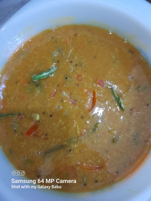 Delicious Sambhar prepared by COOX