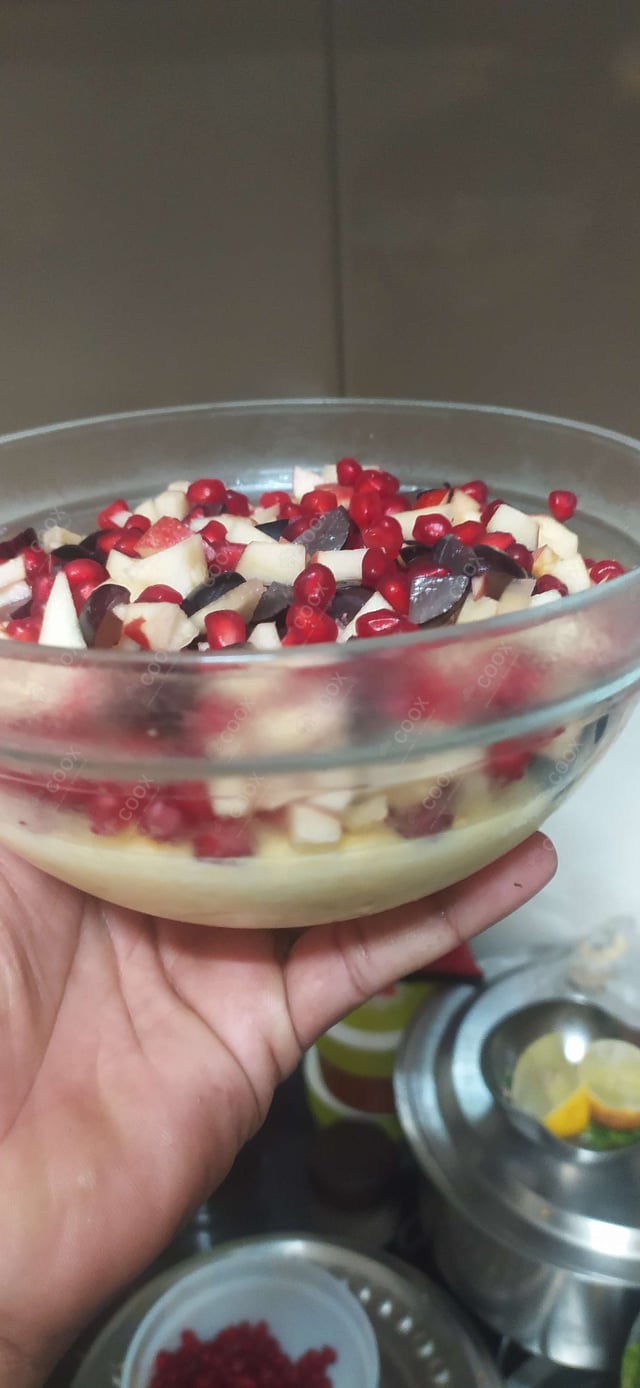 Delicious Fruit Custard prepared by COOX