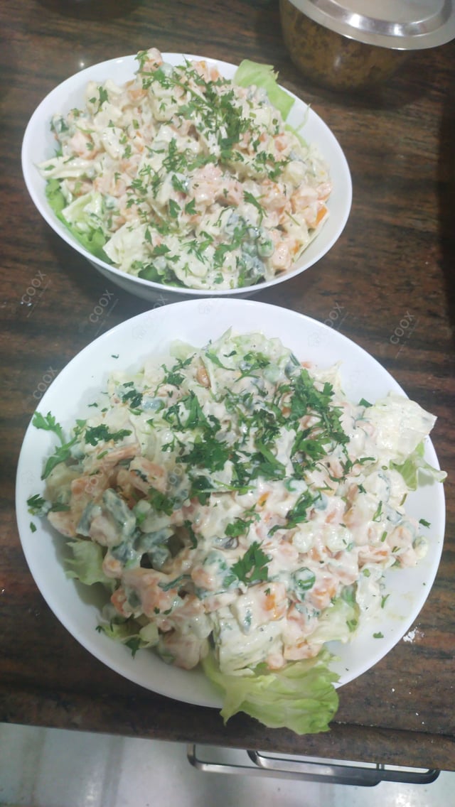 Delicious Russian Salad prepared by COOX