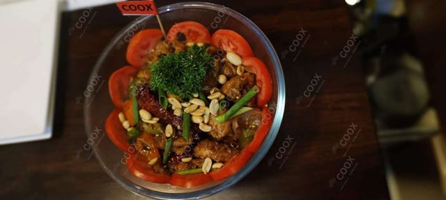 Delicious Kung Pao Chicken prepared by COOX