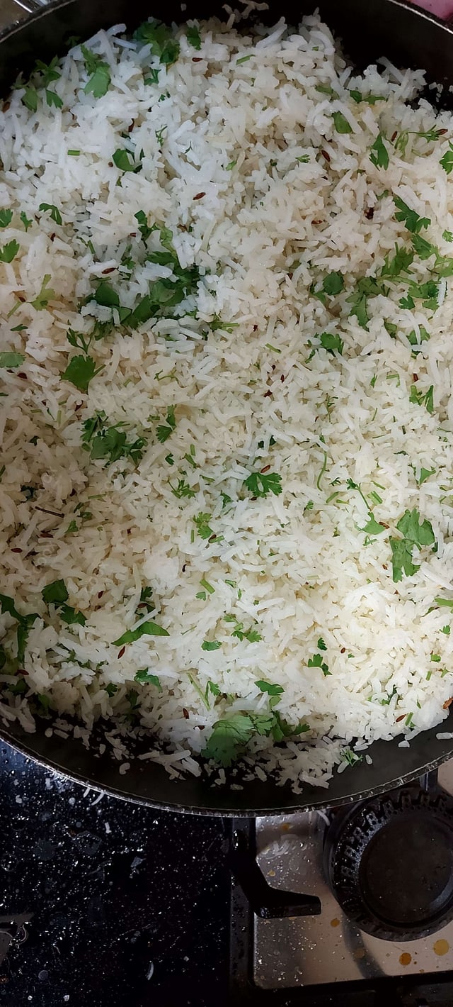 Delicious Steamed Rice prepared by COOX