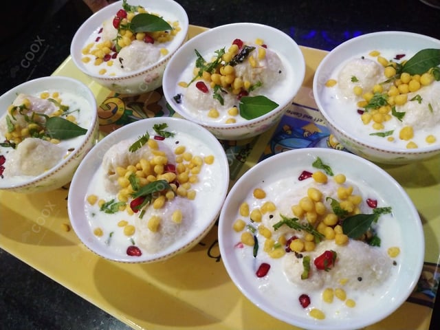 Delicious Dahi Vada prepared by COOX