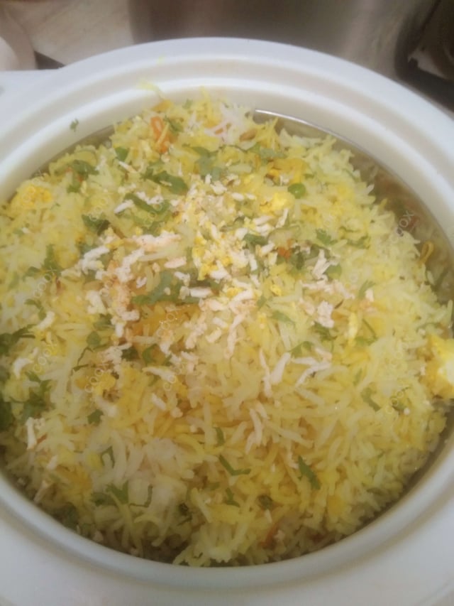 Delicious Veg Pulao prepared by COOX