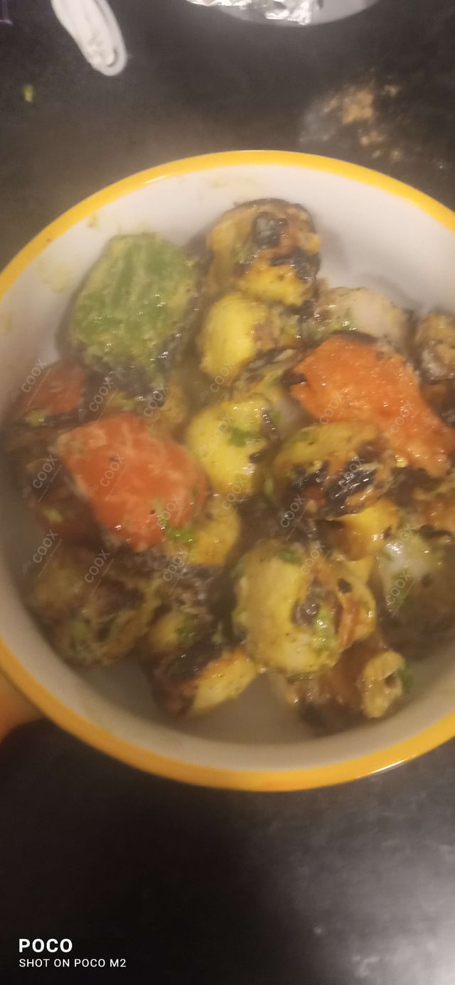 Delicious Mushroom Tikka prepared by COOX