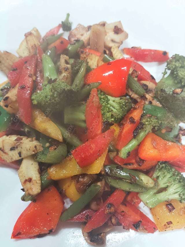 Delicious Grilled Vegetables prepared by COOX