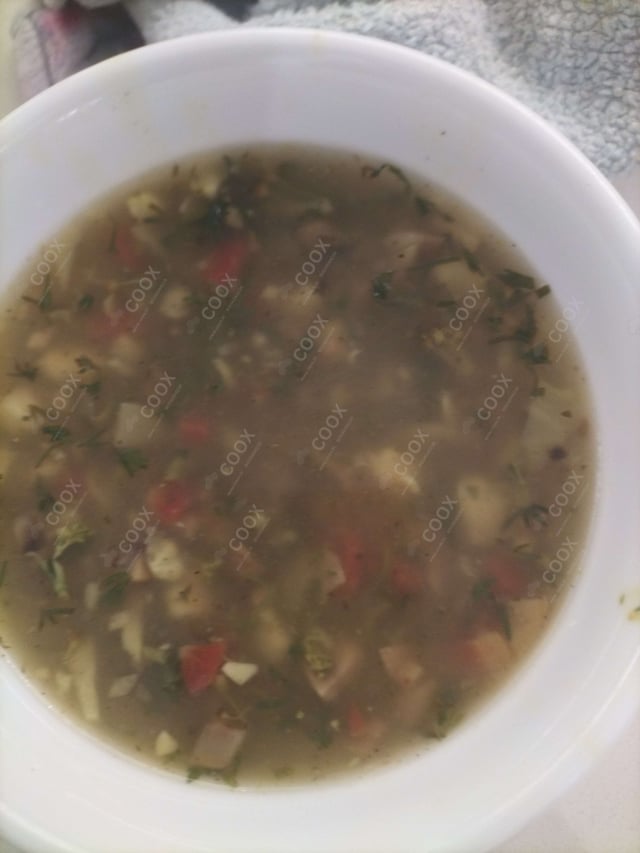 Delicious Lemon Coriander Soup prepared by COOX