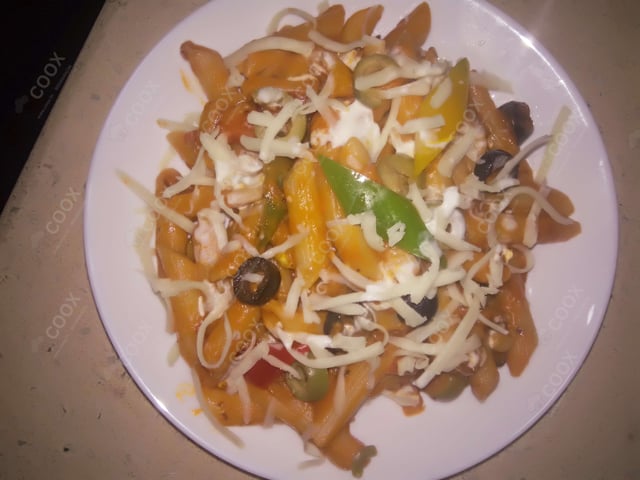 Delicious Pasta in Mix Sauce prepared by COOX