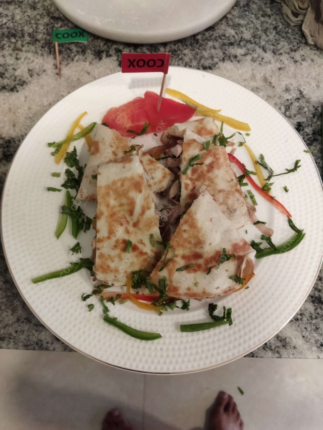 Delicious Chicken Quesadillas prepared by COOX