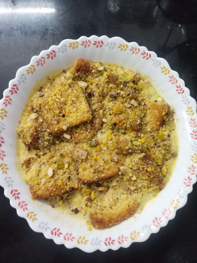 Delicious Shahi Tukda prepared by COOX