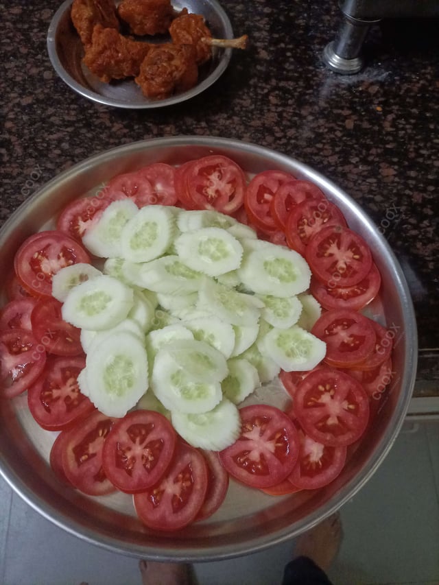 Delicious Salad, Papad prepared by COOX