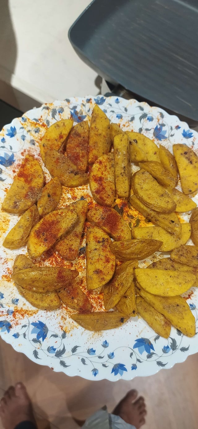 Delicious Potato Wedges prepared by COOX