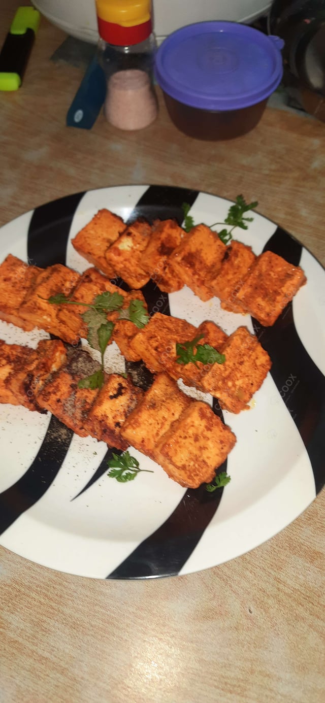 Delicious Paneer Tikka prepared by COOX