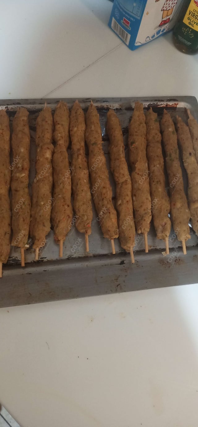 Delicious Chicken Seekh Kebab prepared by COOX