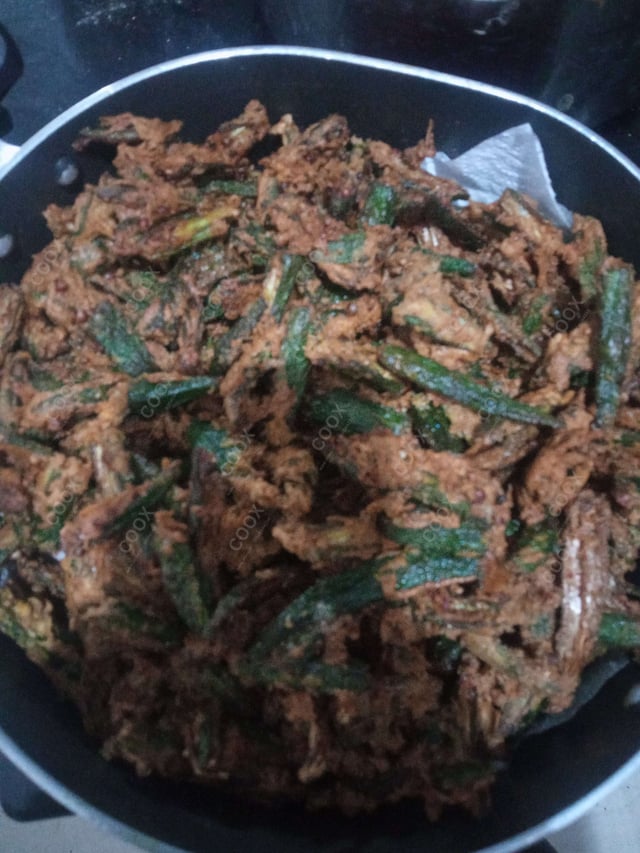 Delicious Kurkuri Bhindi prepared by COOX