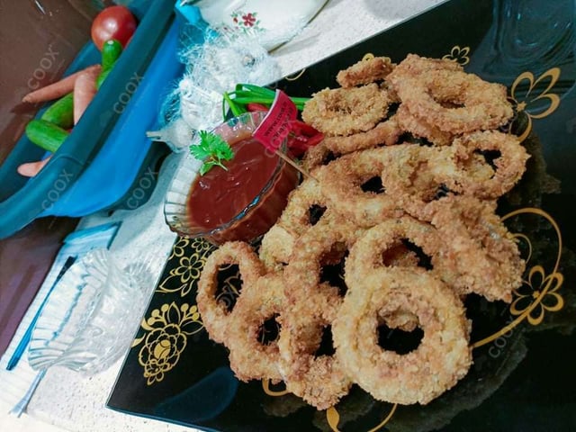 Delicious Onion Rings prepared by COOX