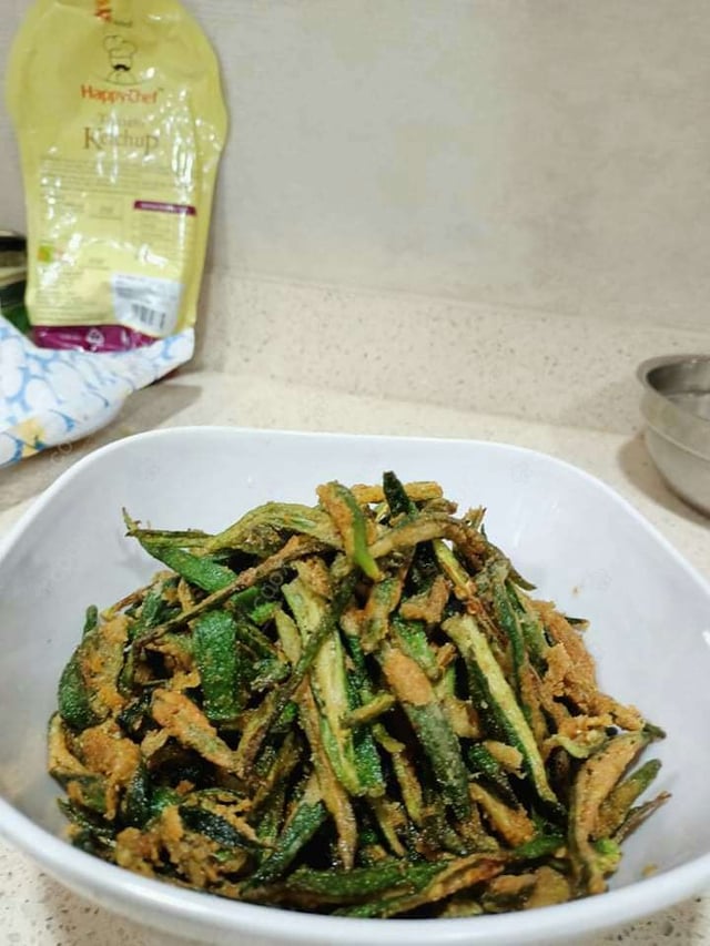 Delicious Kurkuri Bhindi prepared by COOX