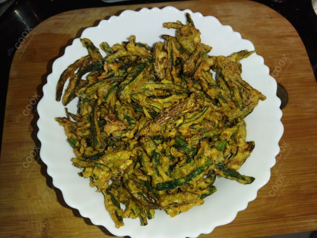 Delicious Kurkuri Bhindi prepared by COOX