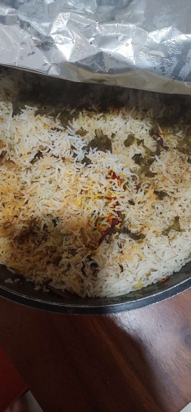 Delicious Chicken Biryani prepared by COOX