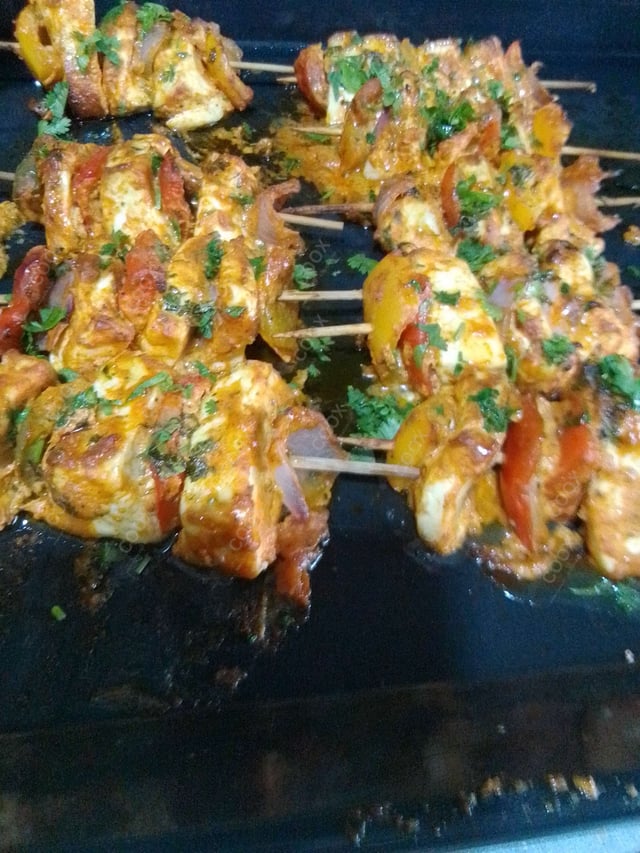 Delicious Paneer Tikka prepared by COOX