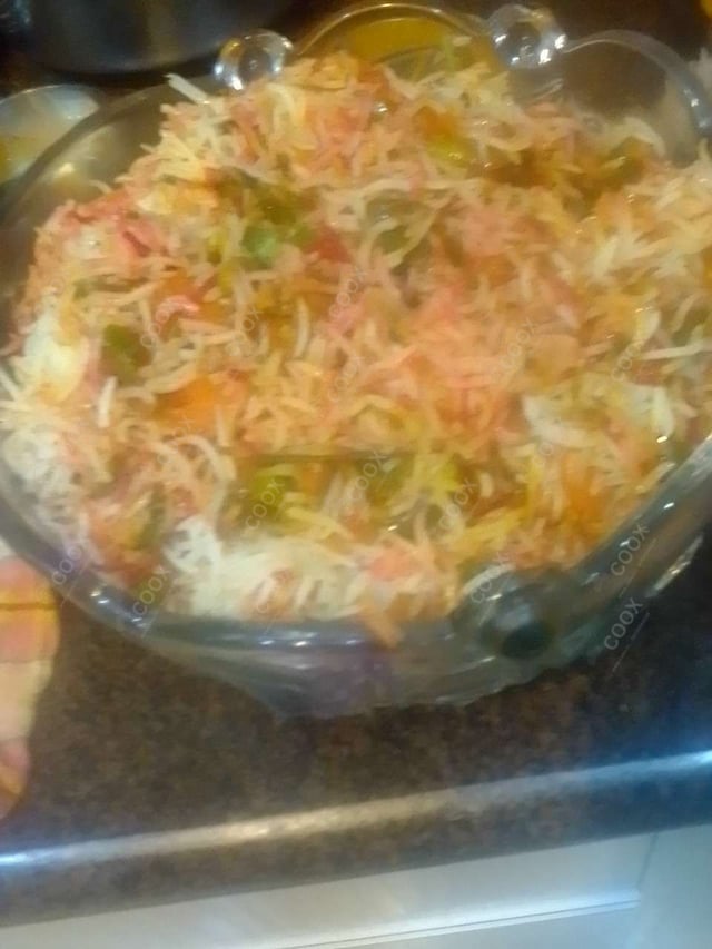 Delicious Veg Biryani prepared by COOX