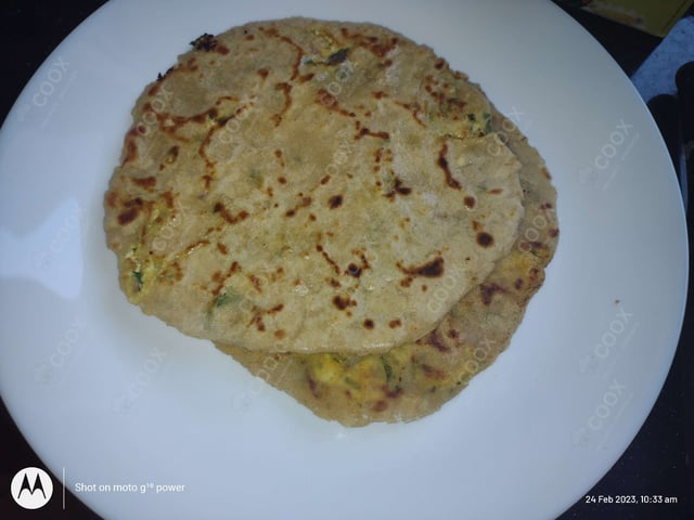 Delicious Stuffed Parathas prepared by COOX