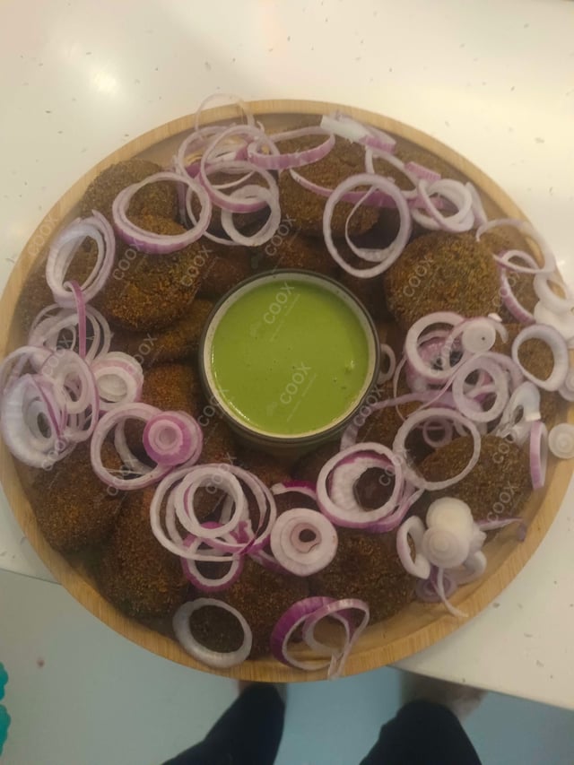 Delicious Hariyali Kebab prepared by COOX