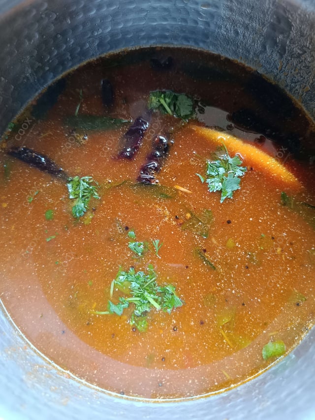 Delicious Rasam prepared by COOX