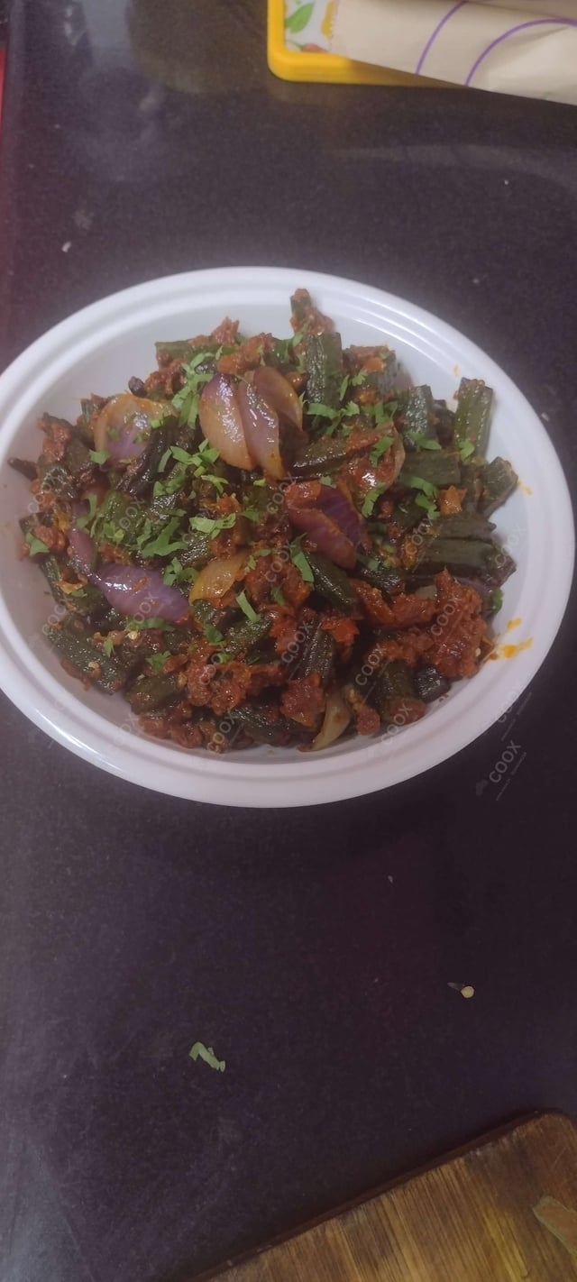 Delicious Bhindi do Pyaza prepared by COOX