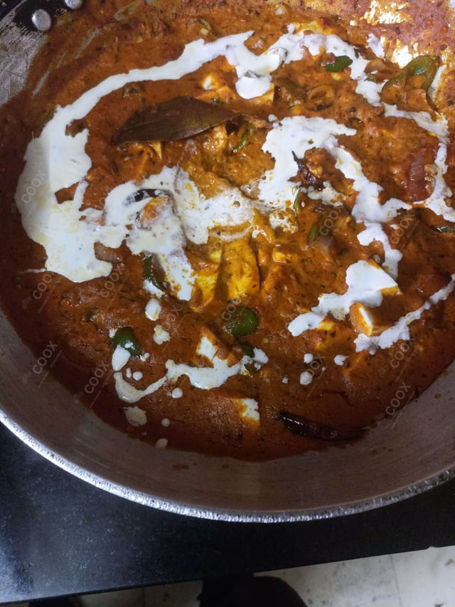 Delicious Kadhai Paneer prepared by COOX