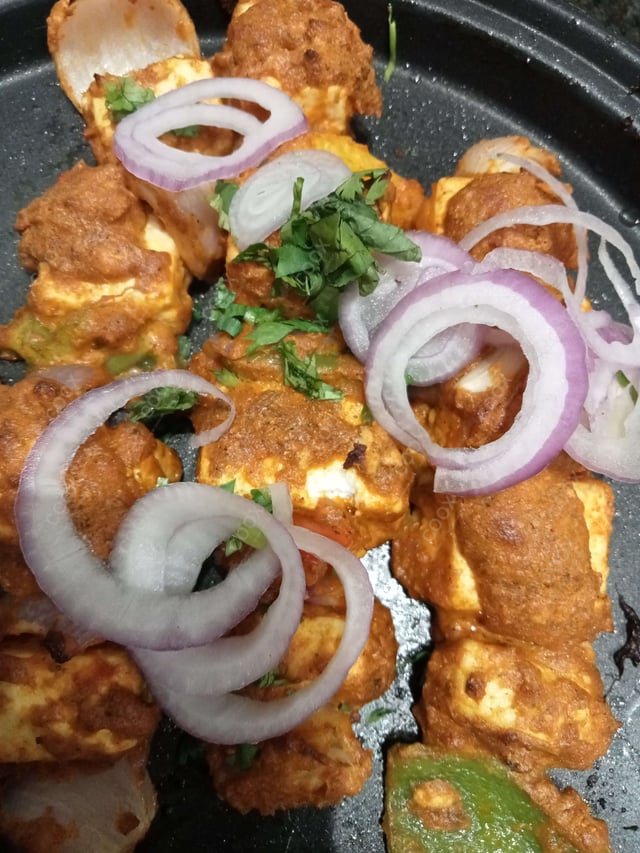 Delicious Paneer Tikka prepared by COOX