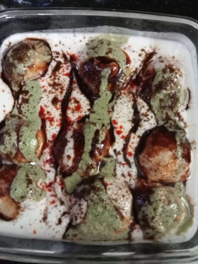 Delicious Dahi Bhalla prepared by COOX