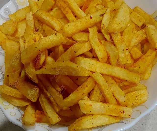 Delicious Peri Peri Fries prepared by COOX