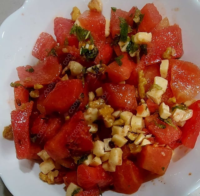 Delicious Watermelon Feta Salad prepared by COOX