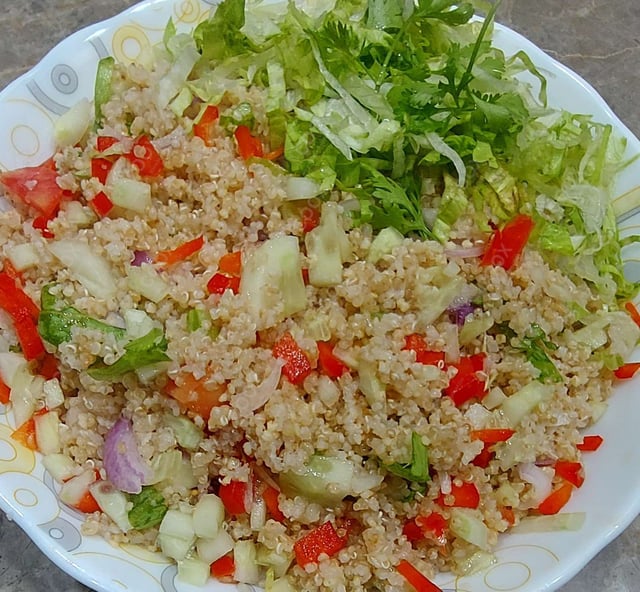 Delicious Quinoa Salad prepared by COOX