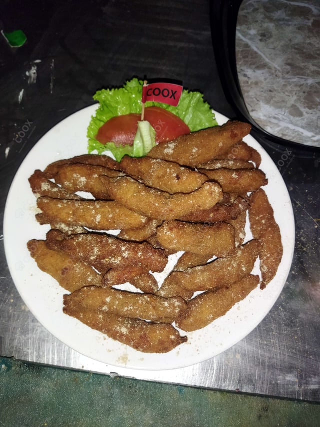 Delicious Fish Fingers prepared by COOX