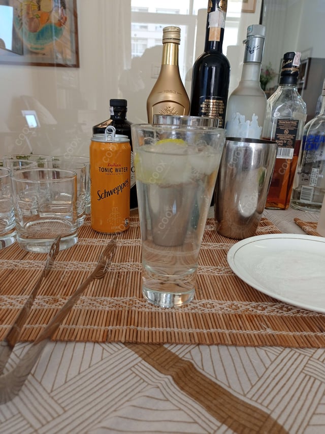 Delicious Gin & Tonic prepared by COOX