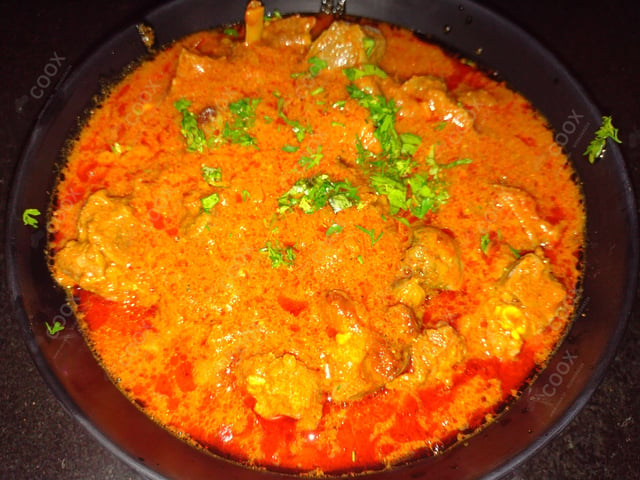 Delicious Mutton Rogan Josh prepared by COOX