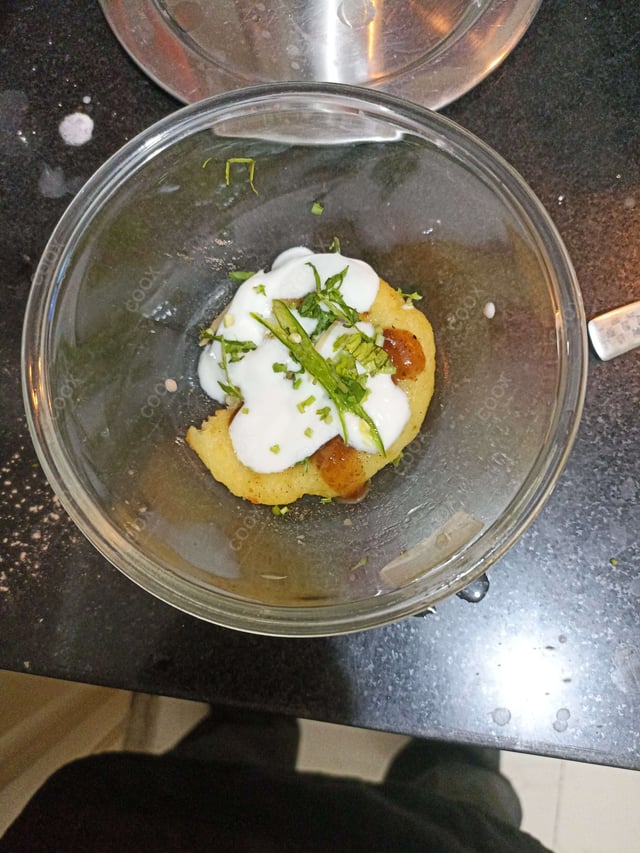 Delicious Aloo Tikki Chaat prepared by COOX