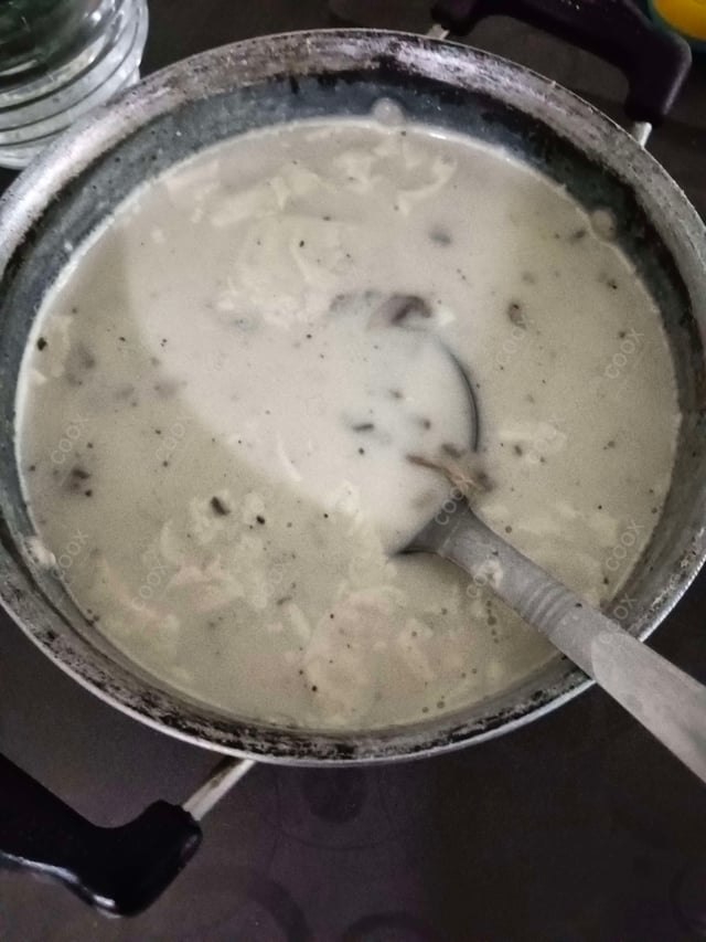 Delicious Cream of Mushroom prepared by COOX