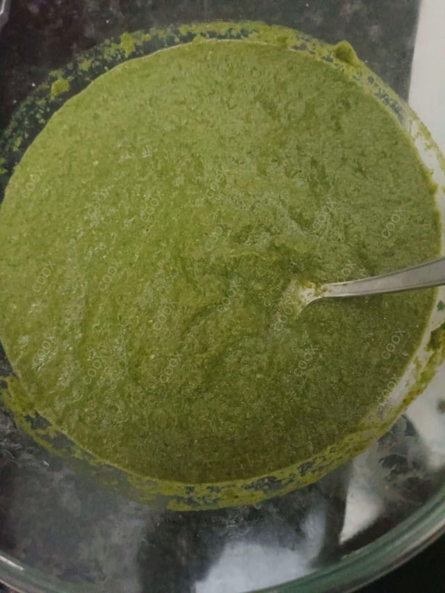 Delicious Green Chutney prepared by COOX