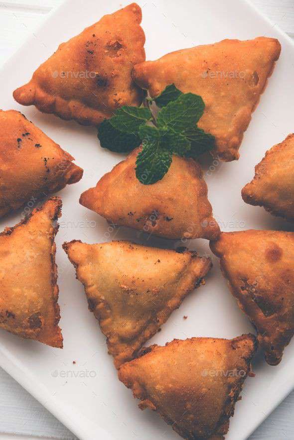 Delicious Mini Samosas prepared by COOX