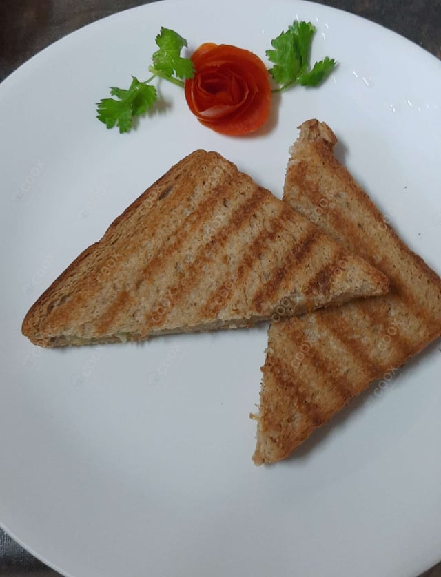 Delicious Veg Grilled Sandwiches prepared by COOX