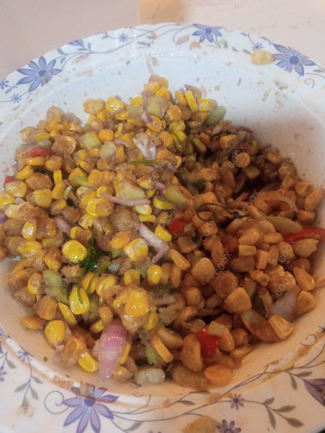 Delicious Crispy Fried Corn prepared by COOX