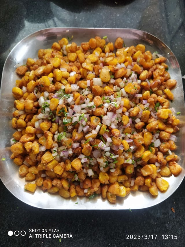 Delicious Crispy Fried Corn prepared by COOX