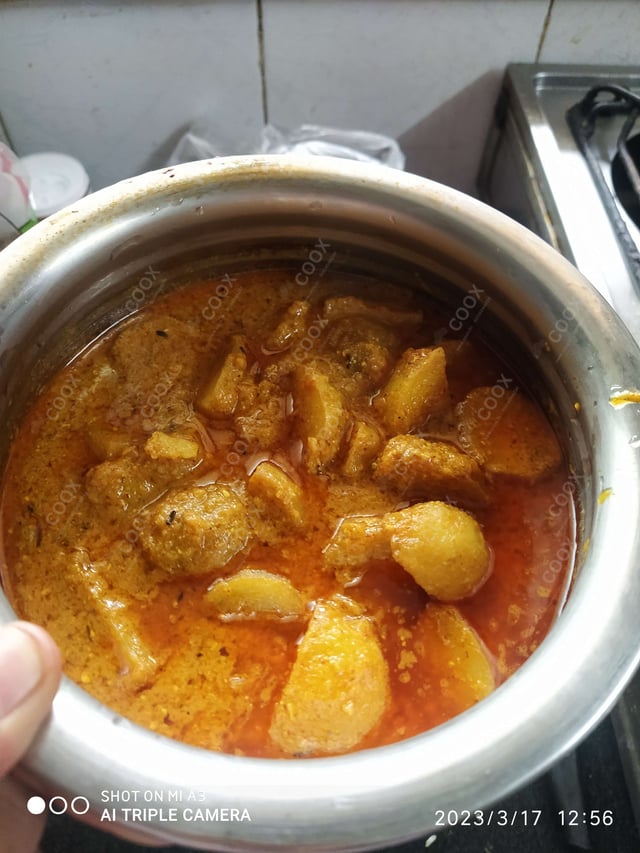 Delicious Dum Aloo prepared by COOX